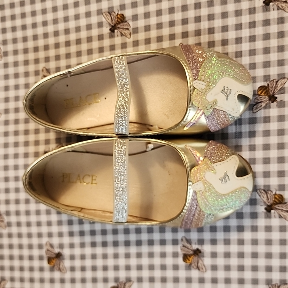 The Children's Place Unicorn Flats